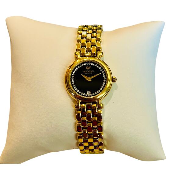 Raymond Weil Genève 18K Gold Electroplated Women’s Watch – Model 9937-2 - Picture 1 of 7